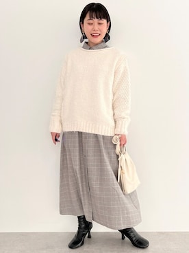 はなこさん(レディース・155cm)の冬コーディネート