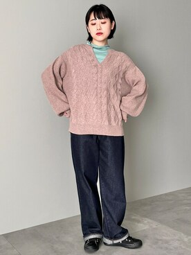 はなこさん(レディース・155cm)の冬コーディネート