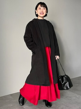 はなこさん（レディース・155cm）の冬コーディネート