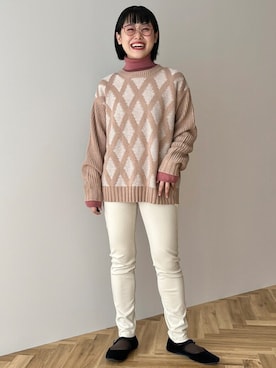 はなこさん（レディース・155cm）の冬コーディネート