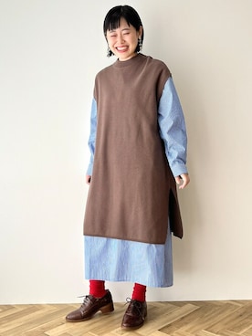 はなこさん(レディース・155cm)の冬コーディネート