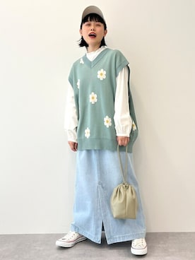 はなこさん（レディース・155cm）の冬コーディネート
