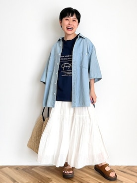 はなこさん(レディース・155cm)の春コーディネート