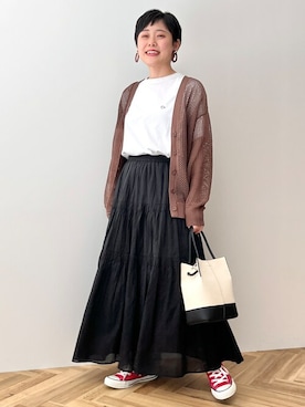 はなこさん（レディース・155cm）の春コーディネート