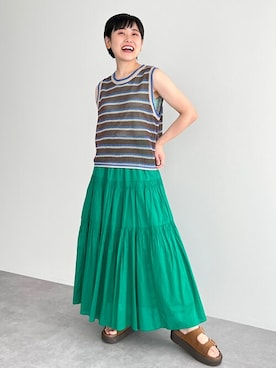 はなこさん（レディース・155cm）の春コーディネート