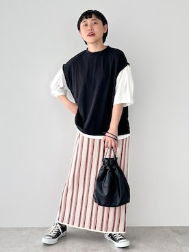 はなこさん(レディース・155cm)の夏コーディネート