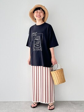 はなこさん(レディース・155cm)の夏コーディネート