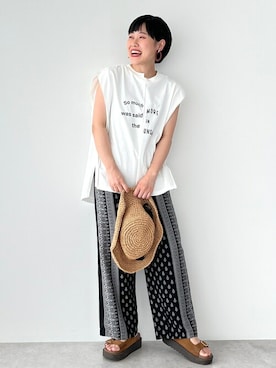 はなこさん(レディース・155cm)の夏コーディネート