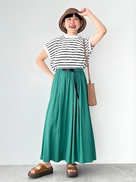 はなこさん（レディース・155cm）の夏コーディネート