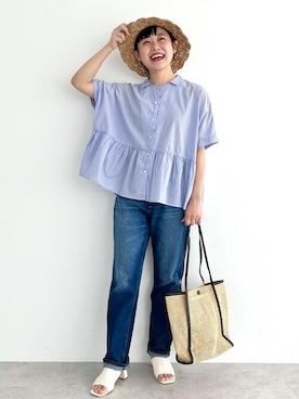 はなこさん（レディース・155cm）の夏コーディネート