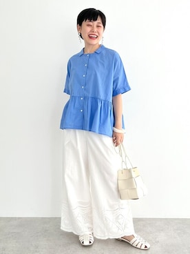 はなこさん(レディース・155cm)の夏コーディネート