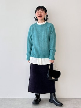 はなこさん（レディース・155cm）の冬コーディネート