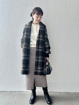 鈴木さん(レディース・161cm)の秋コーディネート