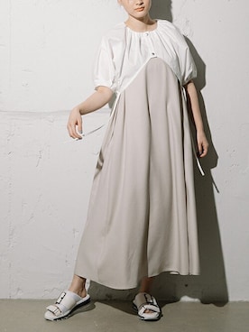 「MARECHAL TERRE（マルシャルテル）のアイテム」を使った、MARECHAL TERREさん（レディース・163cm）の夏コーディネート