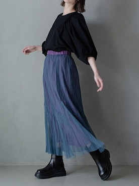 「MARECHAL TERRE（マルシャルテル）のアイテム」を使った、MARECHAL TERREさん（レディース・162cm）の夏コーディネート