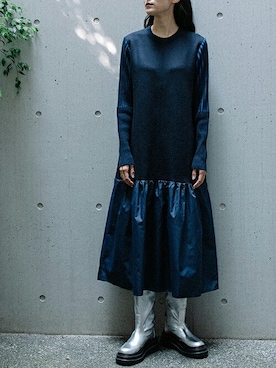 「MARECHAL TERRE（マルシャルテル）のアイテム」を使った、MARECHAL TERREさん（レディース・172cm）の秋コーディネート