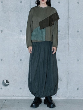 「MARECHAL TERRE（マルシャルテル）のアイテム」を使った、MARECHAL TERREさん（レディース・172cm）の冬コーディネート