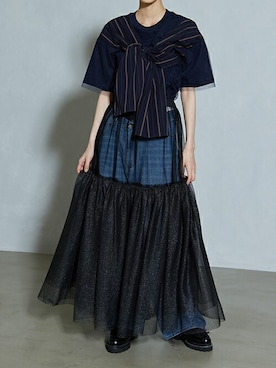 「MARECHAL TERRE（マルシャルテル）のアイテム」を使った、MARECHAL TERREさん（レディース・165cm）の夏コーディネート