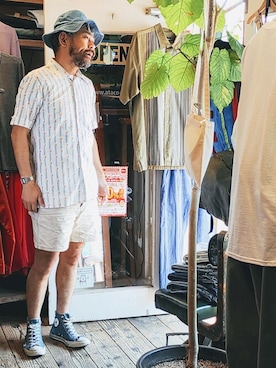 「ユーロ古着」｜ataco garageさん（メンズ・173cm）の春コーディネート