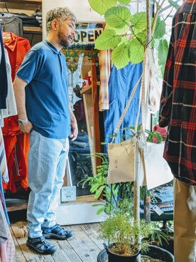 90s USA製 Levis リーバイス 550 ブルー ジーンズ デニム パンツ W34