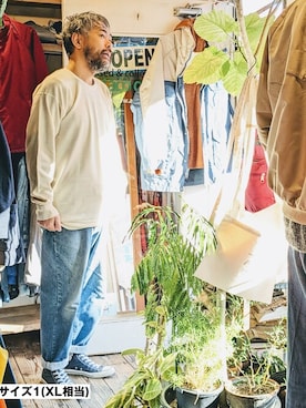 「アンダーウェア」｜ataco garageさん（メンズ・173cm）の冬コーディネート