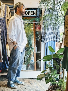 「ラルフローレン」｜ataco garageさん（メンズ・173cm）の秋コーディネート