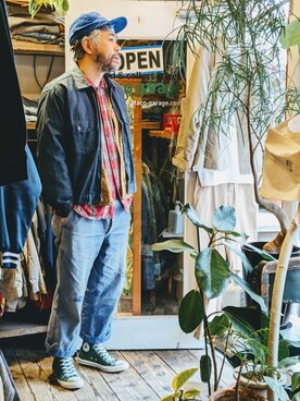 「--（--）のアイテム（ジャケット/アウター）」を使った、ataco garageさん（メンズ・173cm）の冬コーディネート