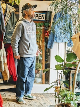 「Levi's」｜ataco garageさん（メンズ・173cm）の春コーディネート