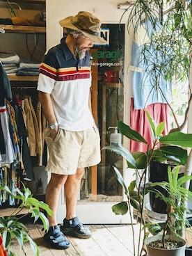 「海」｜ataco garageさん（メンズ・173cm）の夏コーディネート