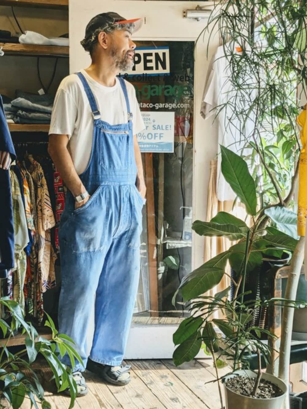 の「50s 60s フランス Le tres souple コットン ツイル ワーク