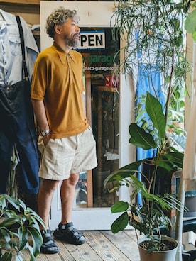 「アーノルドパーマー」｜ataco garageさん（メンズ・173cm）の秋コーディネート