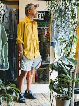 「ARROW（アロー）のアイテム」を使った、ataco garageさん（メンズ・173cm）の秋コーディネート