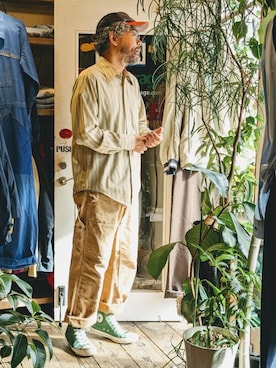 「J.C.PENNEY（ジェーシーペニー）のアイテム」を使った、ataco garageさん（メンズ・173cm）の秋コーディネート