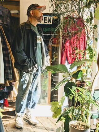 の「80s 90s Cardinal プリント コーチ ジャケット メンズXL