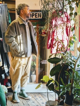 「PENDLETON（ペンドルトン）のアイテム（ジャケット/アウター）」を使った、ataco garageさん（メンズ・173cm）の冬コーディネート