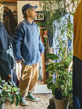 「--（--）のアイテム」を使った、ataco garageさん（メンズ・173cm）の冬コーディネート