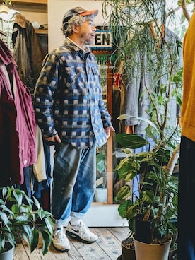 「--（--）のアイテム」を使った、ataco garageさん（メンズ・173cm）の冬コーディネート