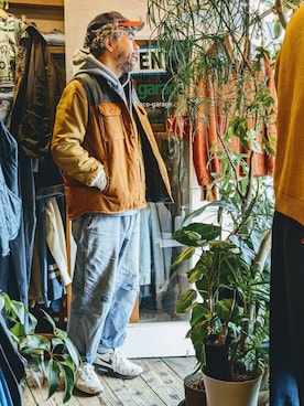 「--（--）のアイテム」を使った、ataco garageさん（メンズ・173cm）の冬コーディネート