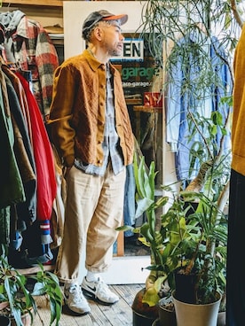 「--（--）のアイテム」を使った、ataco garageさん（メンズ・173cm）の冬コーディネート