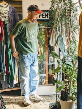 「Levi's」｜ataco garageさん（メンズ・173cm）の春コーディネート