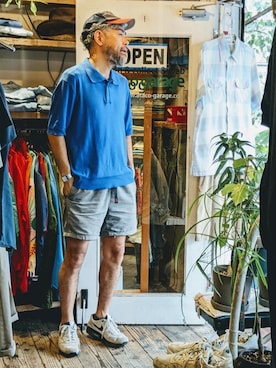 「--（--）のアイテム」を使った、ataco garageさん（メンズ・173cm）の夏コーディネート