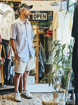 「LEE」｜ataco garageさん（メンズ・173cm）の夏コーディネート
