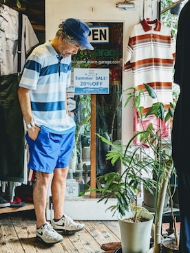 「ラルフローレン」｜ataco garageさん（メンズ・173cm）の夏コーディネート