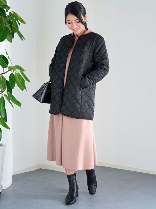 セール】だっこおんぶ対応 キルティングママコート（マタニティウェア