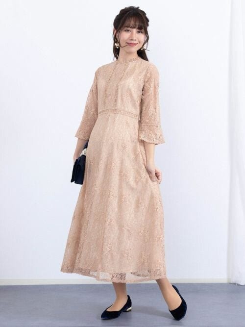 セール】総レース オケージョンワンピース（マタニティウェア