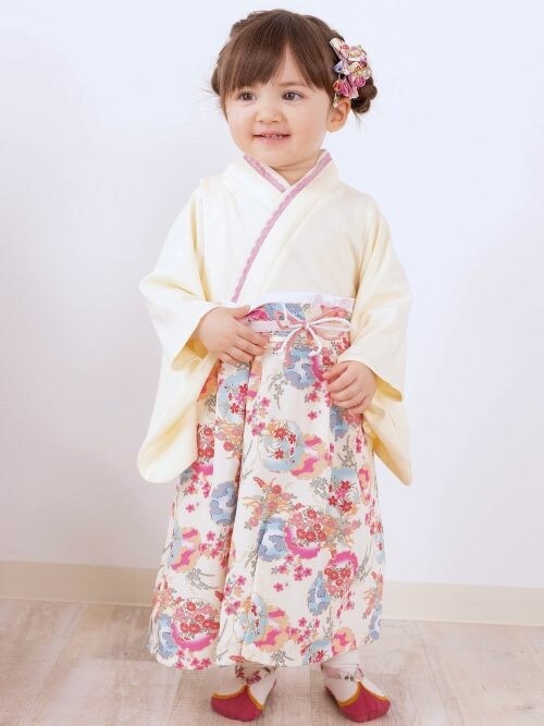 セール】2WAY 和柄 袴ロンパース [こどもの日 端午の節句] [誕生日