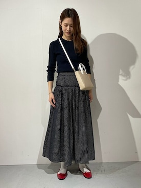 「SHIPS for women」｜本田さん（レディース・170cm）の春コーディネート