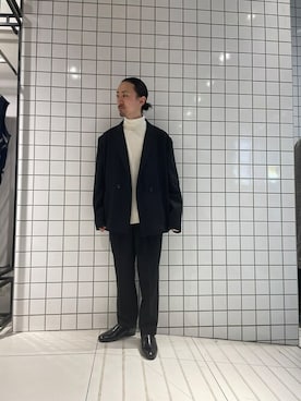 「SENSE OF PLACE by URBAN RESEARCH（センスオブプレイスバイアーバンリサーチ）のアイテム（テーラードジャケット）」を使った、Ryot@さん（メンズ・159cm）の冬コーディネート