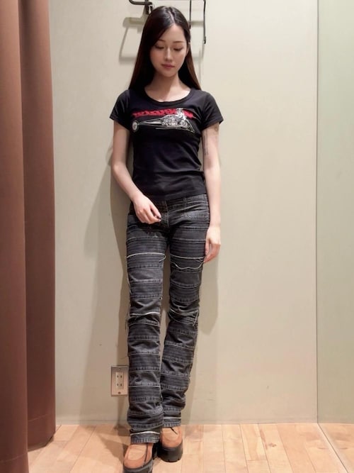HYSTERIC GLAMOUR（ヒステリックグラマー） tシャツ SPEEDSTER チビT