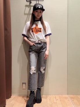  Nanakoさん（レディース・158cm）の夏コーディネート